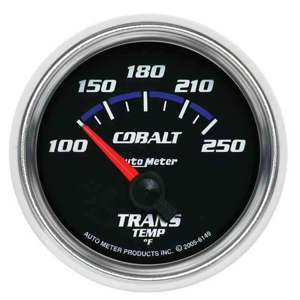 Auto Meter 6149 Cobalt Electric Transmission Temperature Gauge 